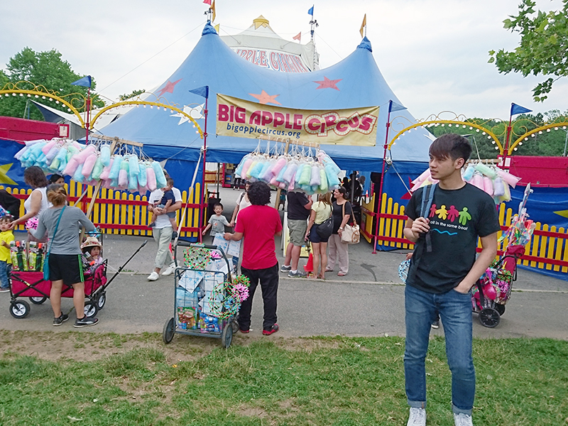 The big tent at the Big Apple Circus