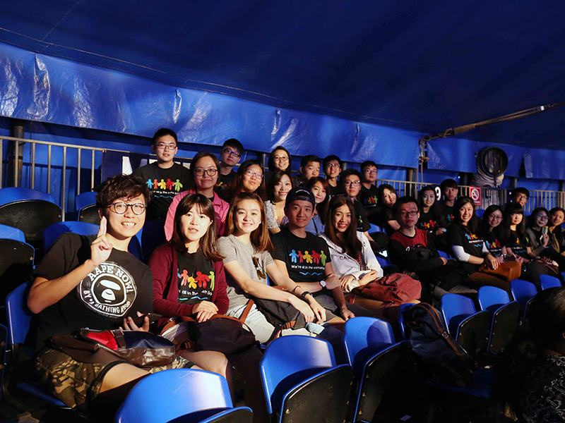 The big tent at the Big Apple Circus