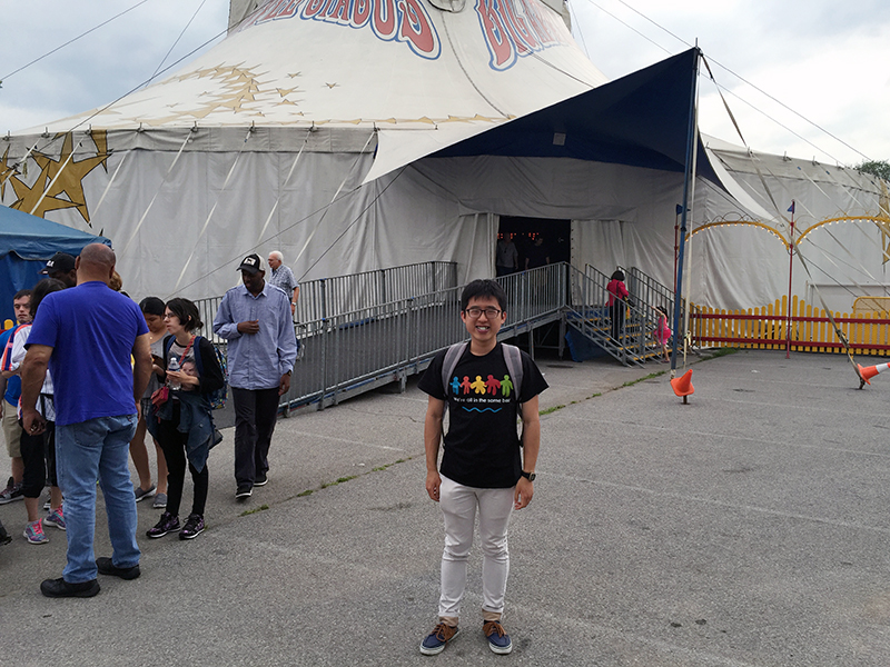 The big tent at the Big Apple Circus