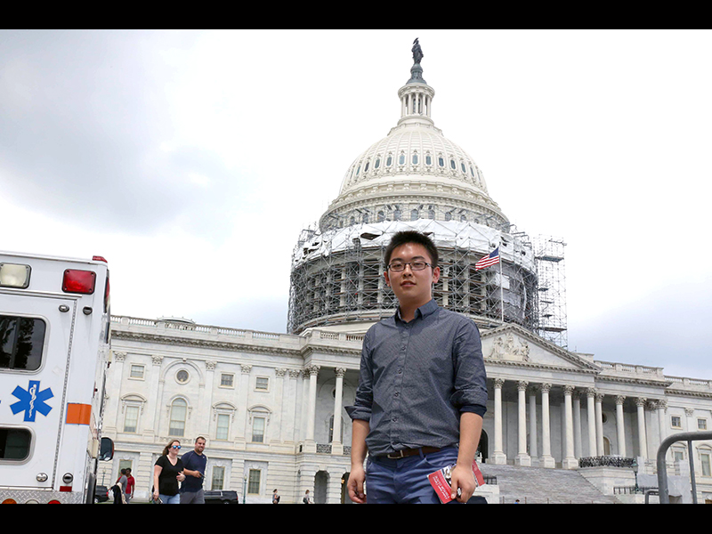 Washington DC and photo-op with US Congresswoman Grace Meng