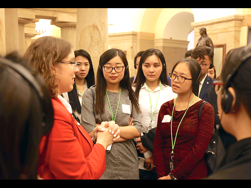 Washington DC and photo-op with US Congresswoman Grace Meng