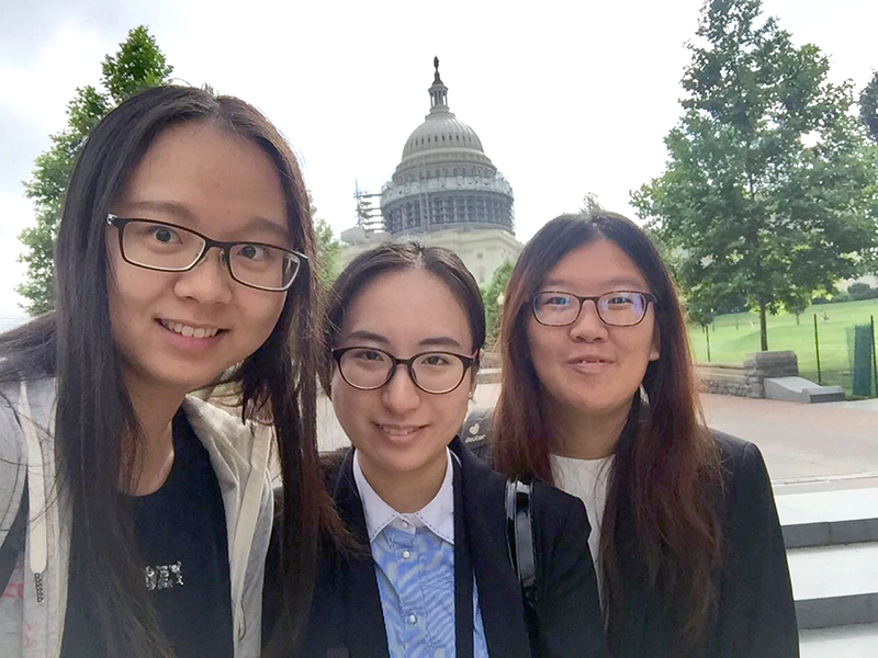 Washington DC and photo-op with US Congresswoman Grace Meng