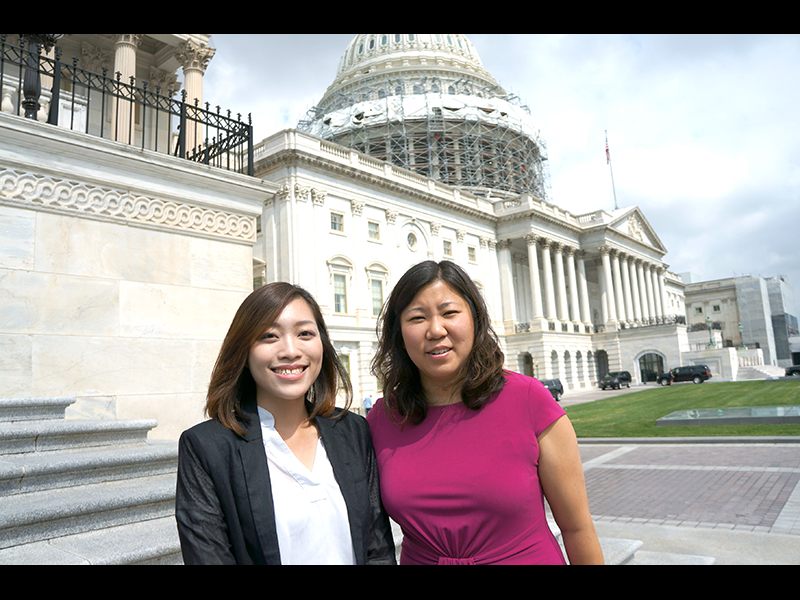 Washington DC and photo-op with US Congresswoman Grace Meng