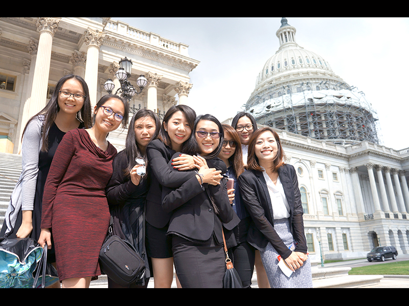 Washington DC and photo-op with US Congresswoman Grace Meng