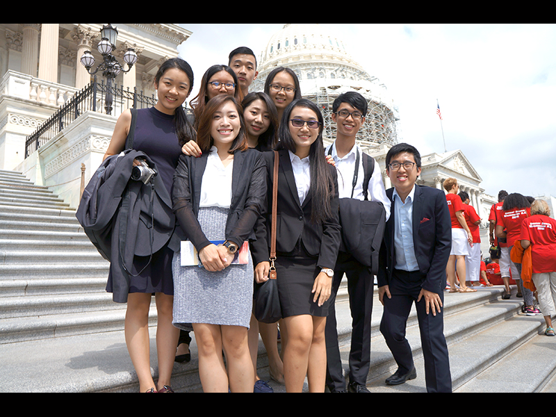 Washington DC and photo-op with US Congresswoman Grace Meng