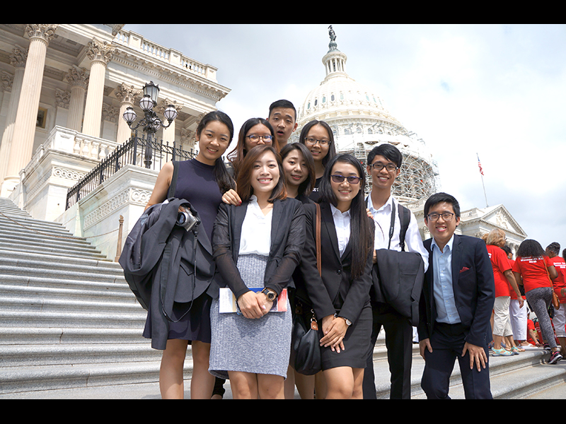 Washington DC and photo-op with US Congresswoman Grace Meng