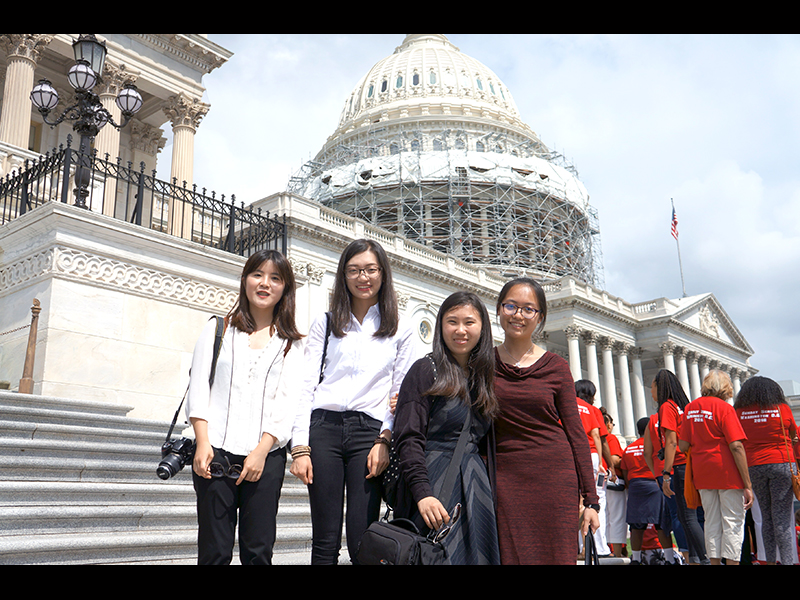 Washington DC and photo-op with US Congresswoman Grace Meng