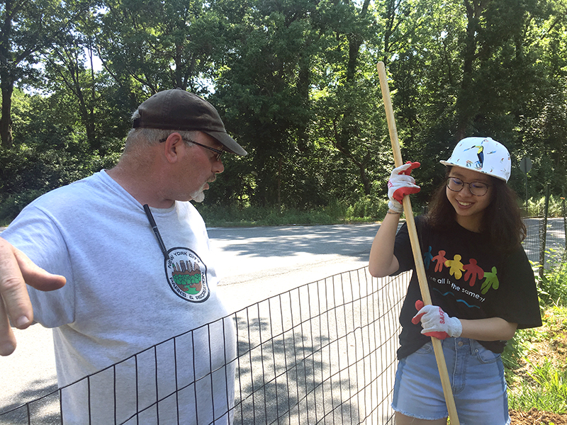 Volunteering at Cunningham Park (Session B)