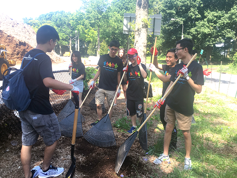 Volunteering at Cunningham Park (Session B)