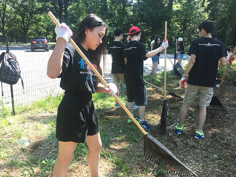 Volunteering at Cunningham Park (Session B)