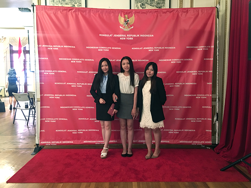 The UN, Consulate-General of Indonesia, and HKETO-NY