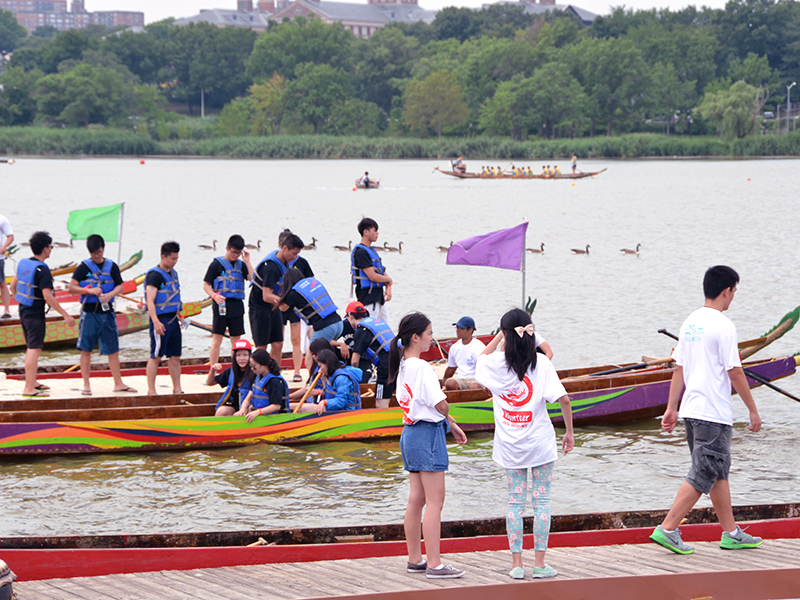 The Hong Kong Dragon Boat Festival in NY