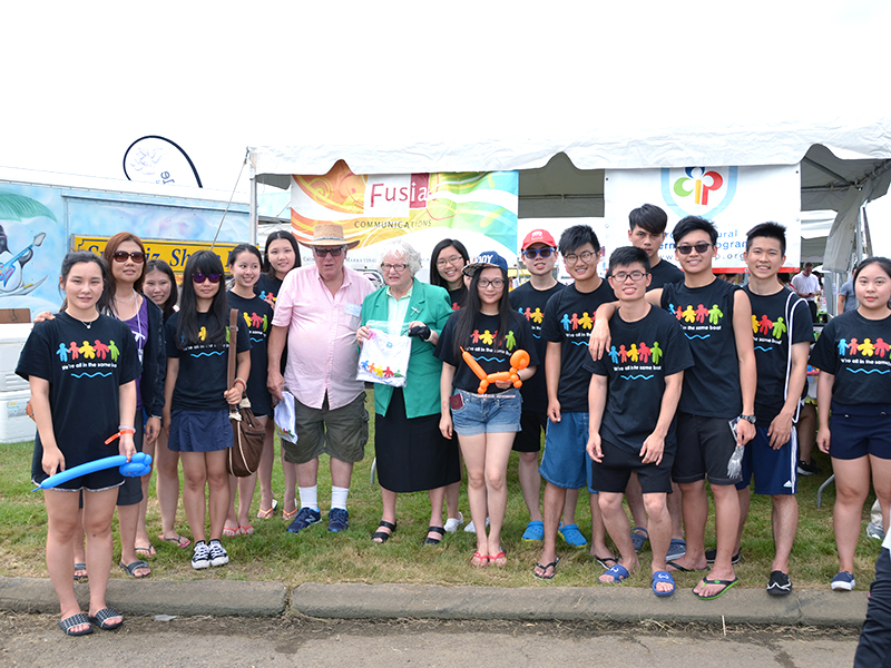 The Hong Kong Dragon Boat Festival in NY