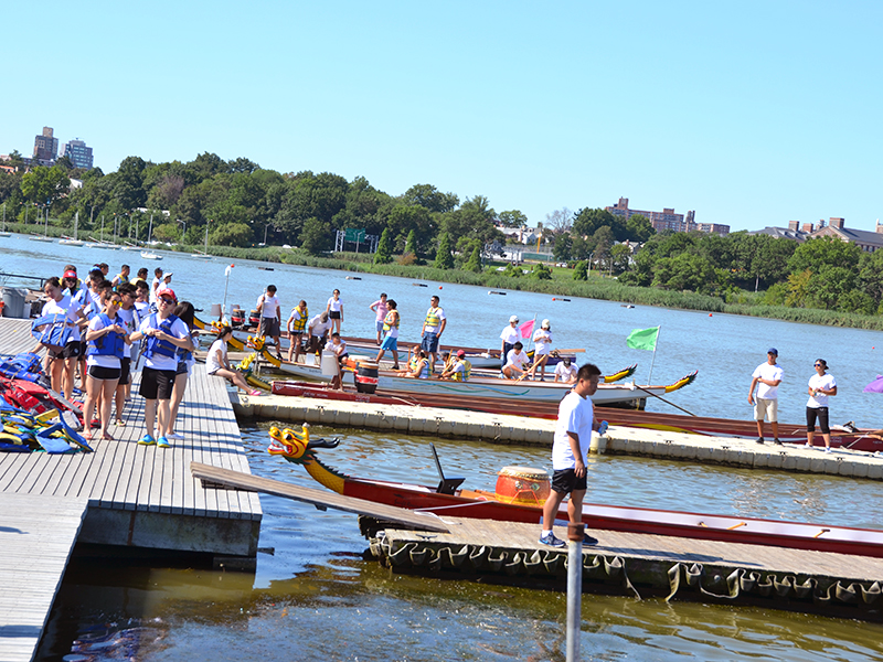 The Hong Kong Dragon Boat Festival in NY