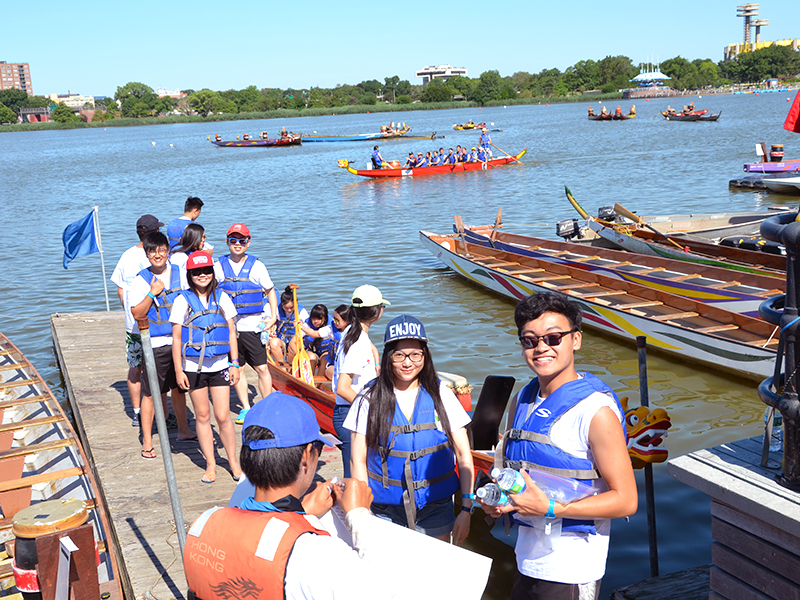 The Hong Kong Dragon Boat Festival in NY