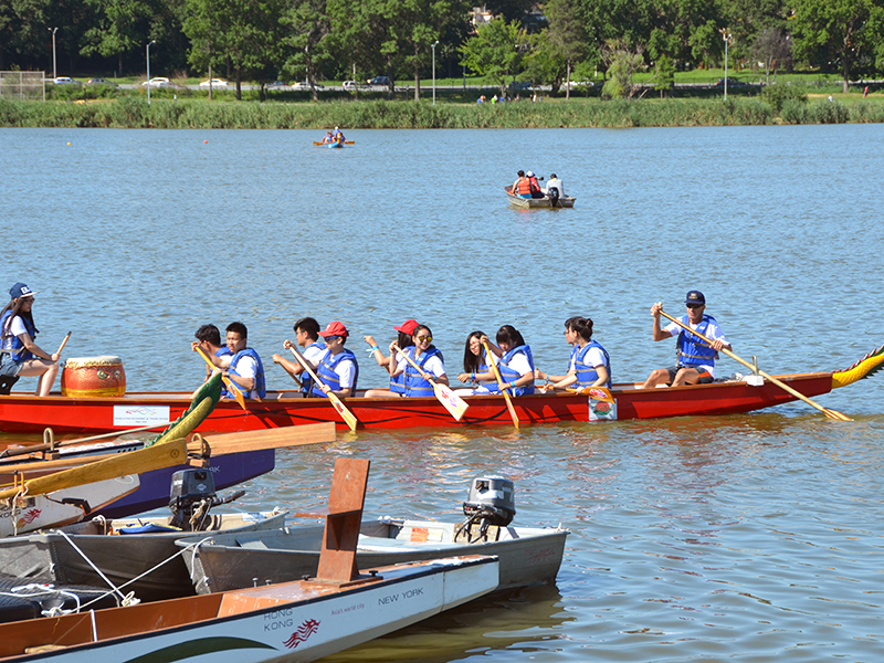 The Hong Kong Dragon Boat Festival in NY