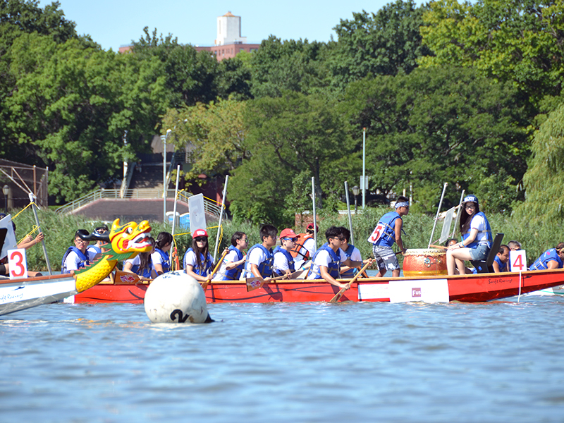 The Hong Kong Dragon Boat Festival in NY