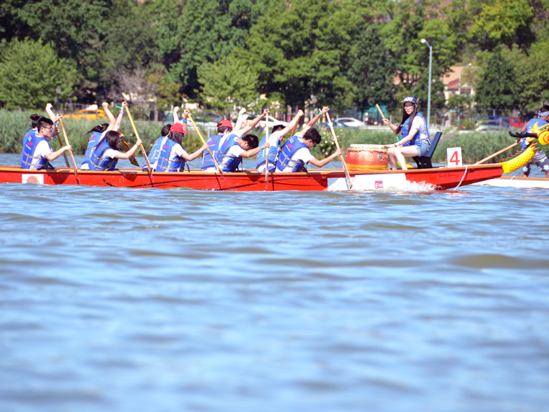 The Hong Kong Dragon Boat Festival in NY