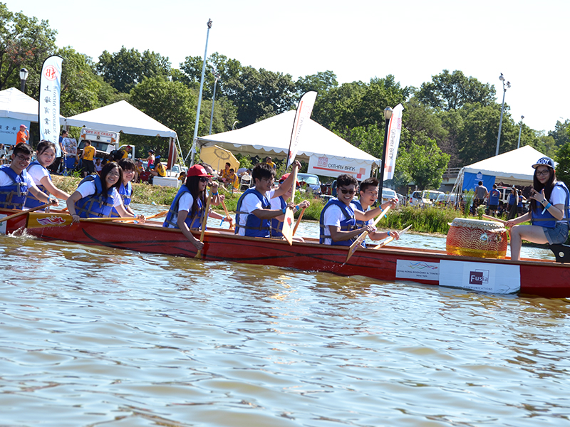 The Hong Kong Dragon Boat Festival in NY