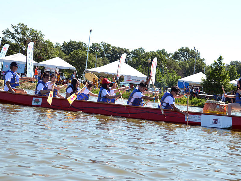 The Hong Kong Dragon Boat Festival in NY