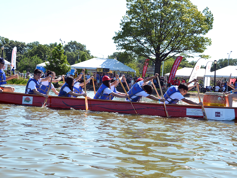 The Hong Kong Dragon Boat Festival in NY