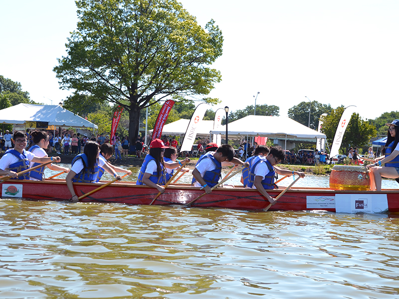 The Hong Kong Dragon Boat Festival in NY