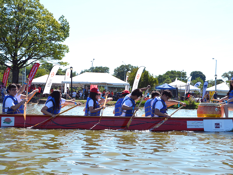 The Hong Kong Dragon Boat Festival in NY