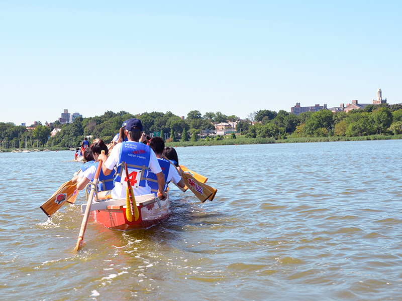 The Hong Kong Dragon Boat Festival in NY