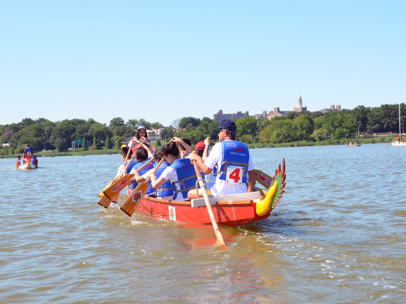 The Hong Kong Dragon Boat Festival in NY