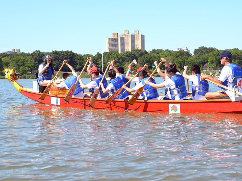 The Hong Kong Dragon Boat Festival in NY