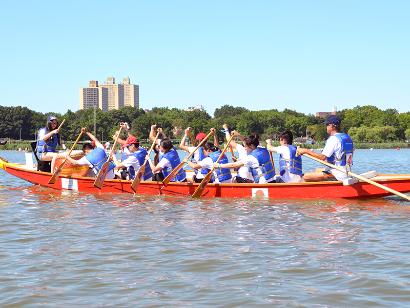 The Hong Kong Dragon Boat Festival in NY