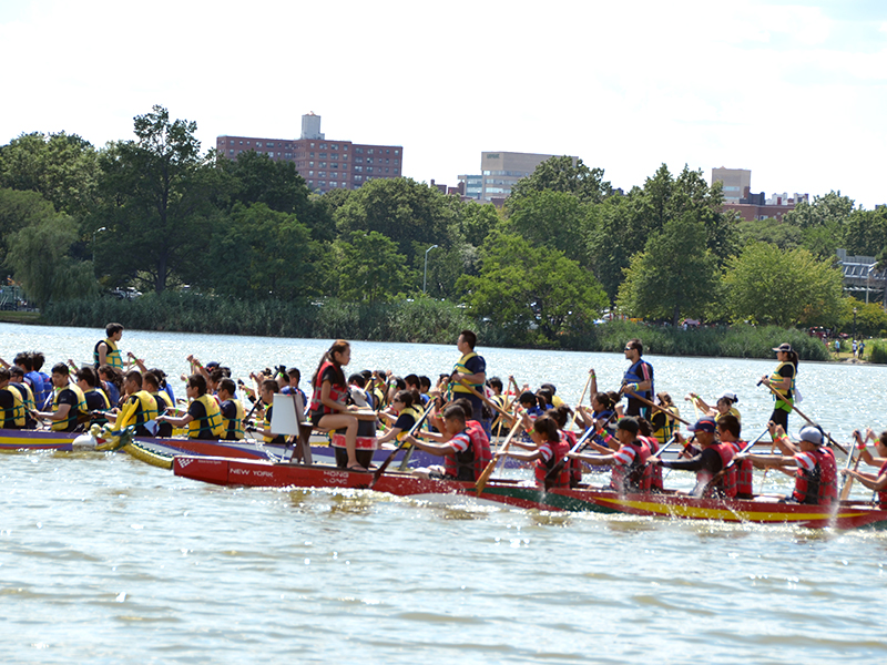 The Hong Kong Dragon Boat Festival in NY