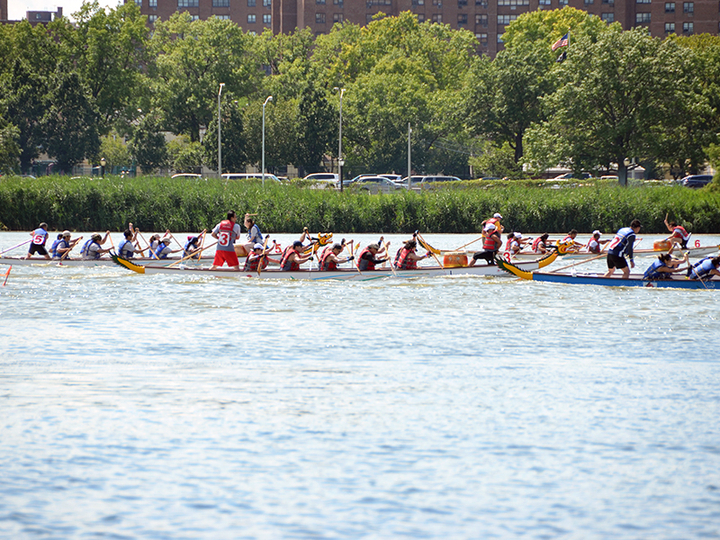 The Hong Kong Dragon Boat Festival in NY