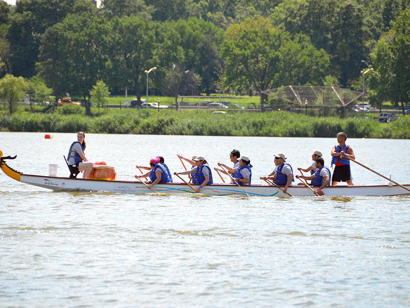 The Hong Kong Dragon Boat Festival in NY