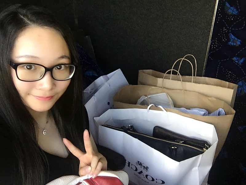 Shopping spree at Woodbury (Session B)