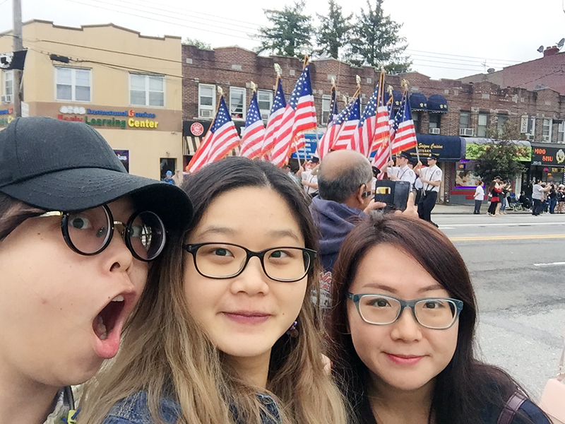 Memorial Day march with NYC Comptroller Stringer