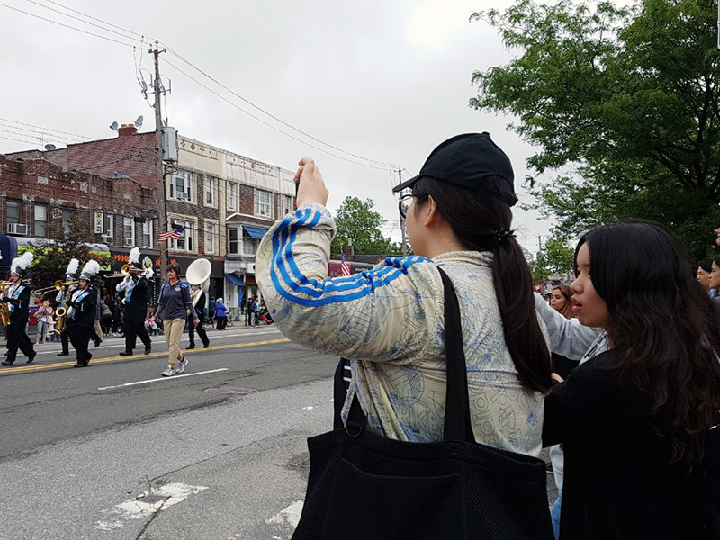 Memorial Day march with NYC Comptroller Stringer