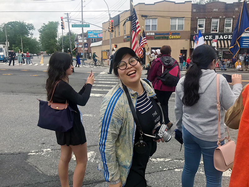 Memorial Day march with NYC Comptroller Stringer