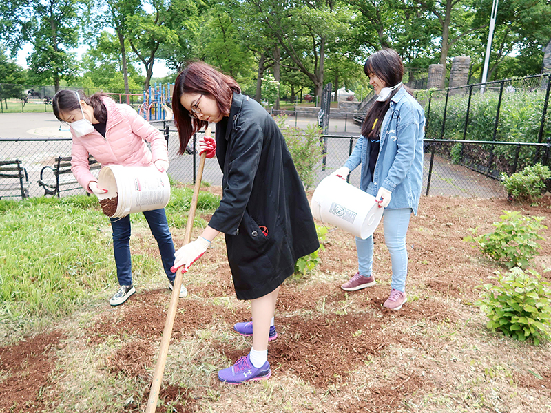 Volunteering at Cunningham Park (Session A)