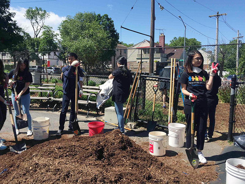 Volunteering at Cunningham Park (Session A)