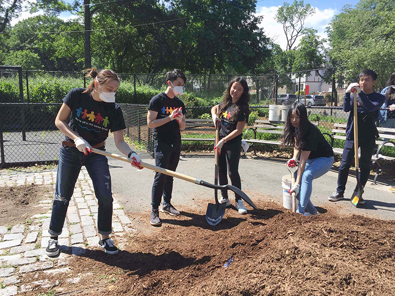 Volunteering at Cunningham Park (Session A)