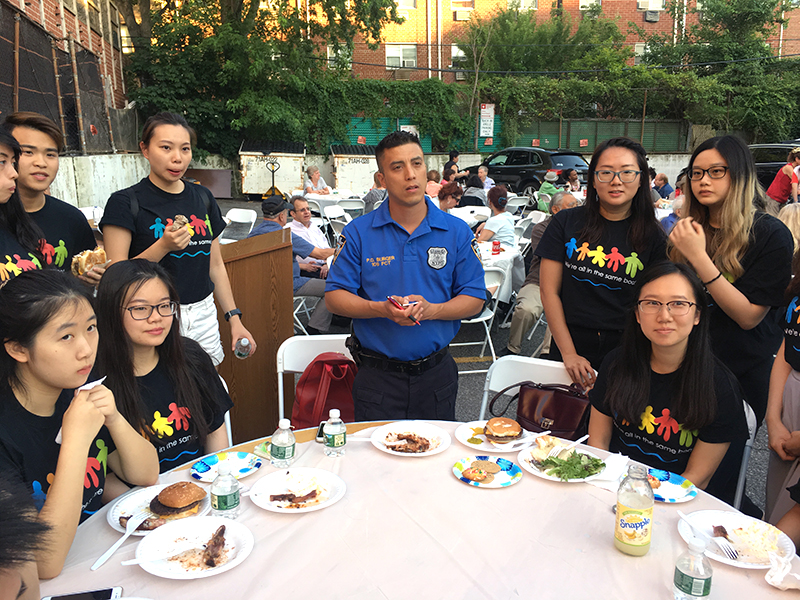 The NYPD 109th Precinct BBQ