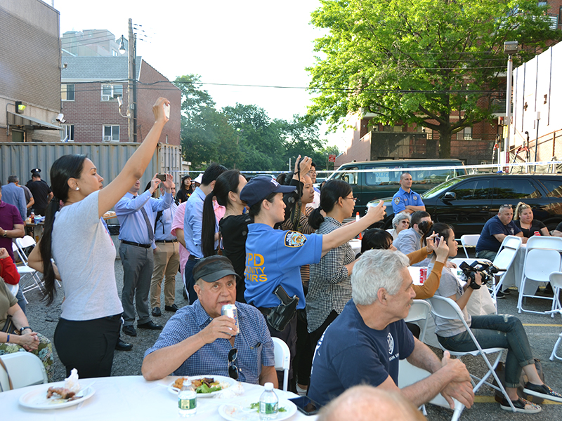 The NYPD 109th Precinct BBQ