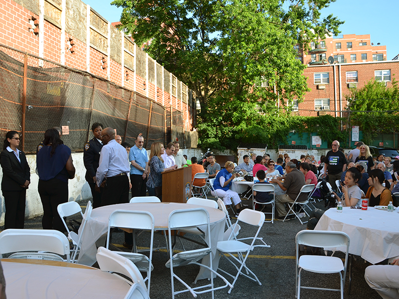 The NYPD 109th Precinct BBQ