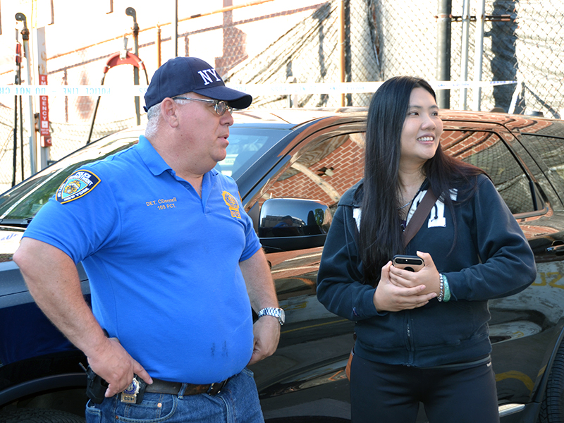 The NYPD 109th Precinct BBQ