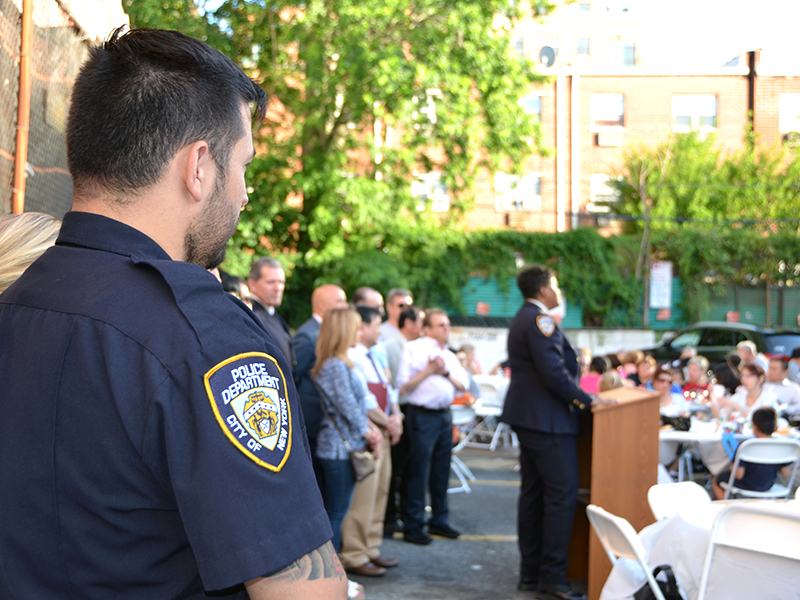 The NYPD 109th Precinct BBQ