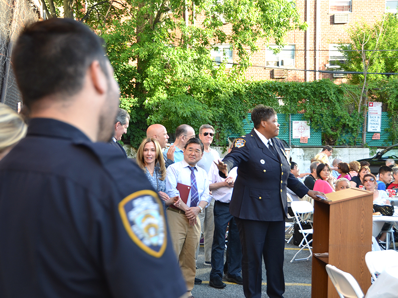 The NYPD 109th Precinct BBQ