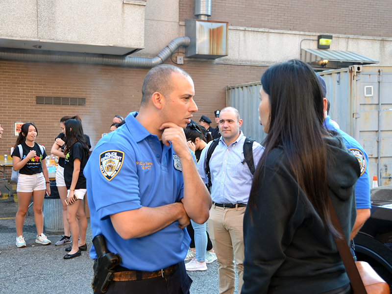 The NYPD 109th Precinct BBQ