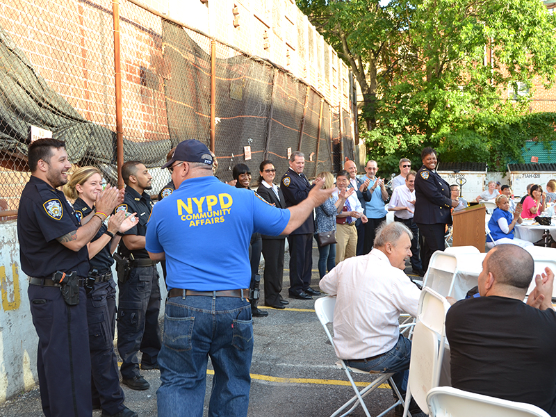 The NYPD 109th Precinct BBQ
