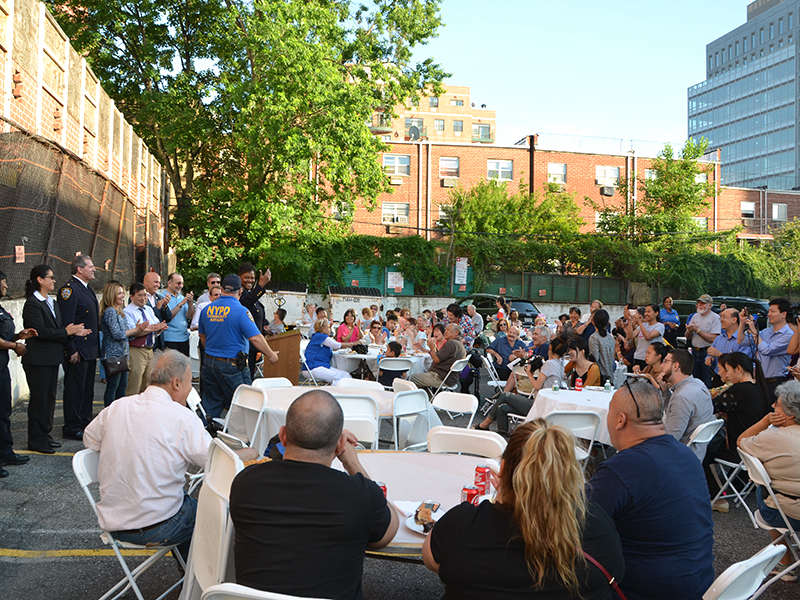 The NYPD 109th Precinct BBQ